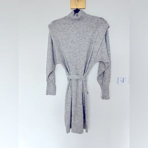 Prologue sweater dress, light grey